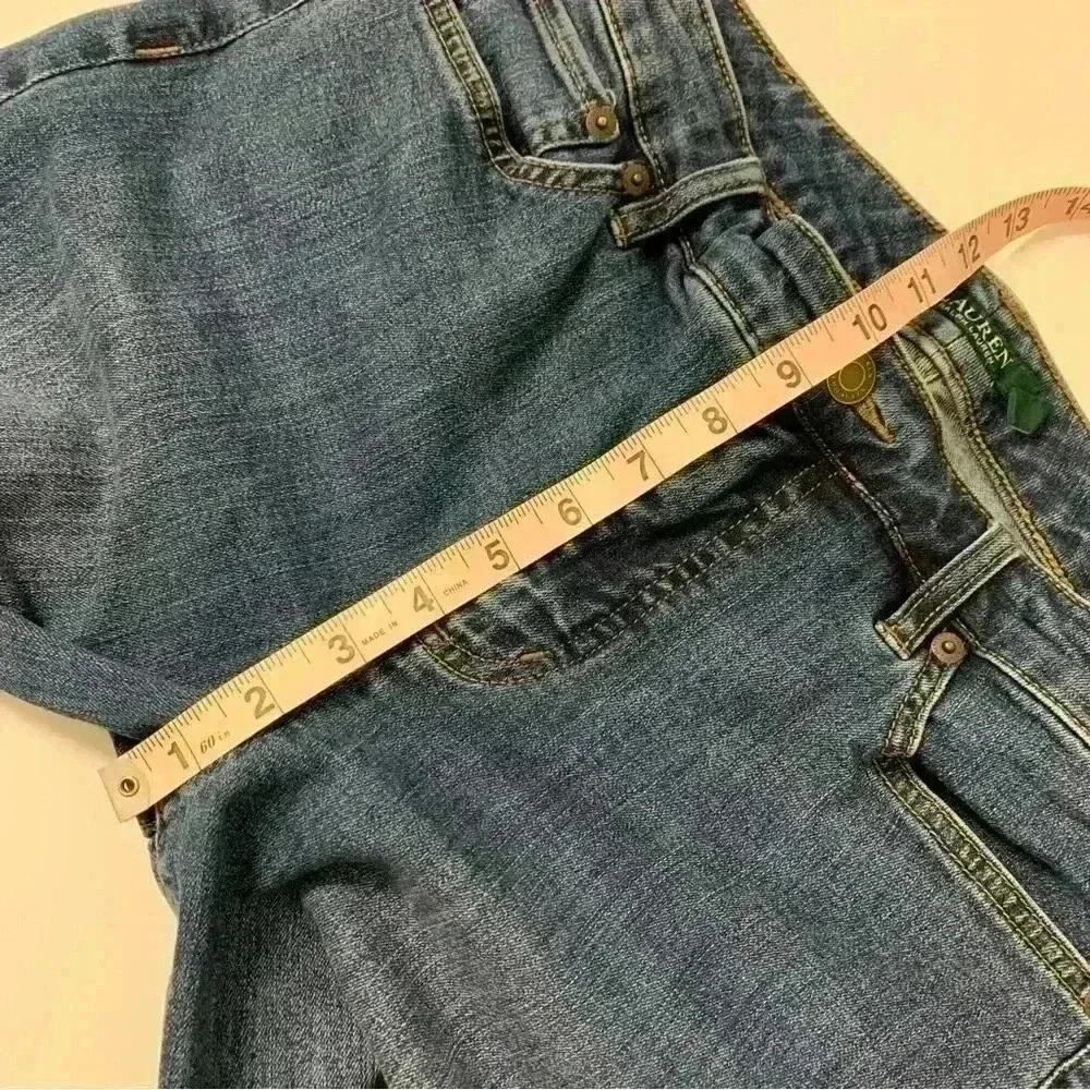 Lauren Ralph Lauren Classic Skinny Curvy Jeans Women's Size 10 - Picture 10 of 13